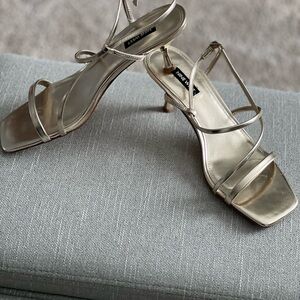 Women’s Nine West -Haya dress sandals.  Size 10. Like new condition.